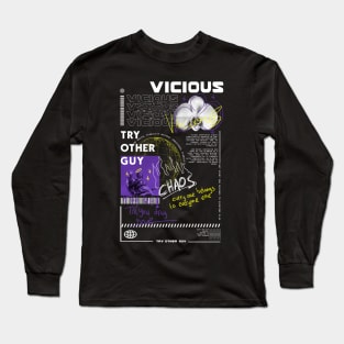 vicious Streetwear Long Sleeve T-Shirt